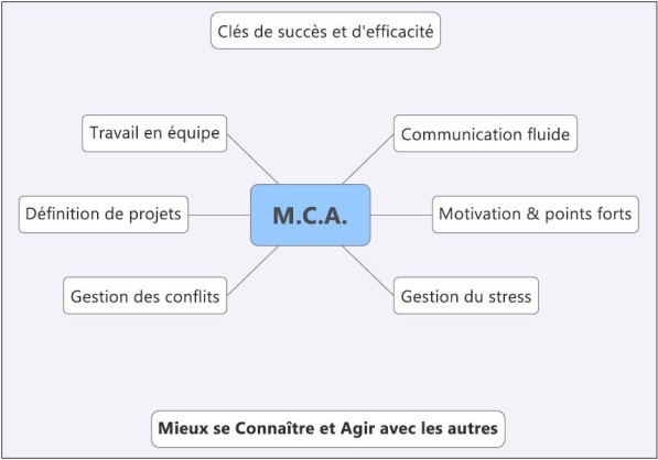 MCA map mind